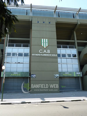 Estadio del Club Atletico Banfield - Estadio Florencio Sola - Estadio Lencho Sola - Cancha de Banfield - CAB