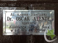 Esquina "Dr. Oscar Alende", en Maipú y Belgrano de la ciudad de Banfield - Agrupación Lencho Sola